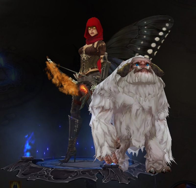 A weird-looking Yeti pet (via Battle.net forums)